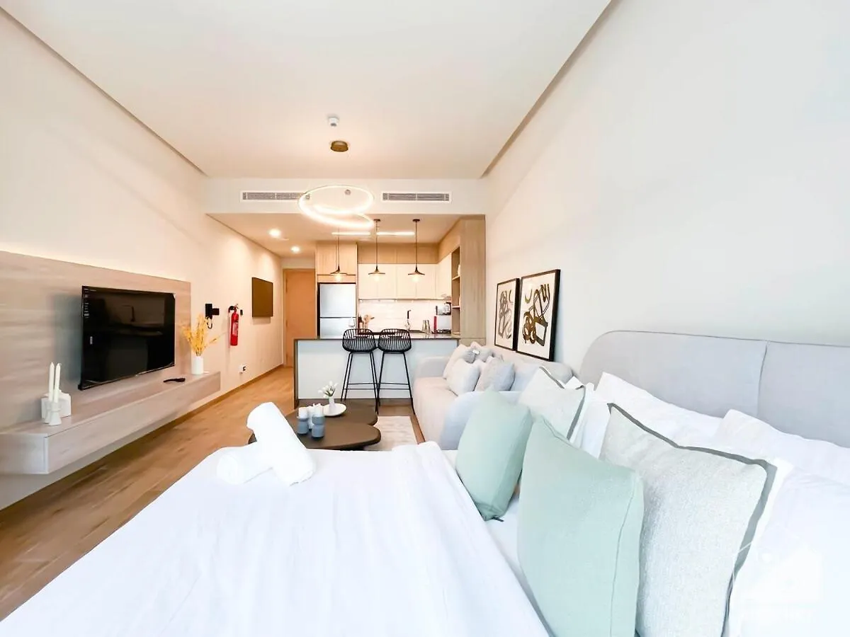 Lägenhet Rokane G25 Studio Modern Comfort With City Views Dubai